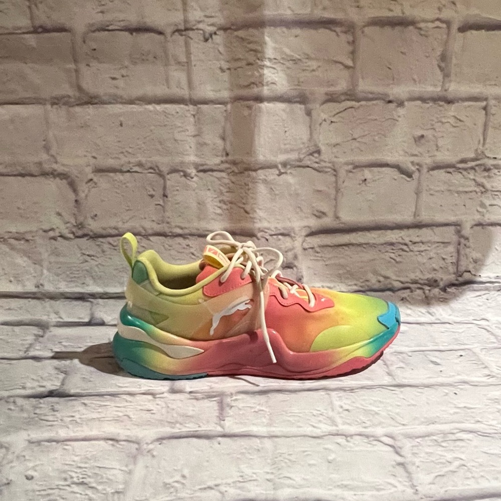 Puma Multi-Neon Sneakers Sz 10